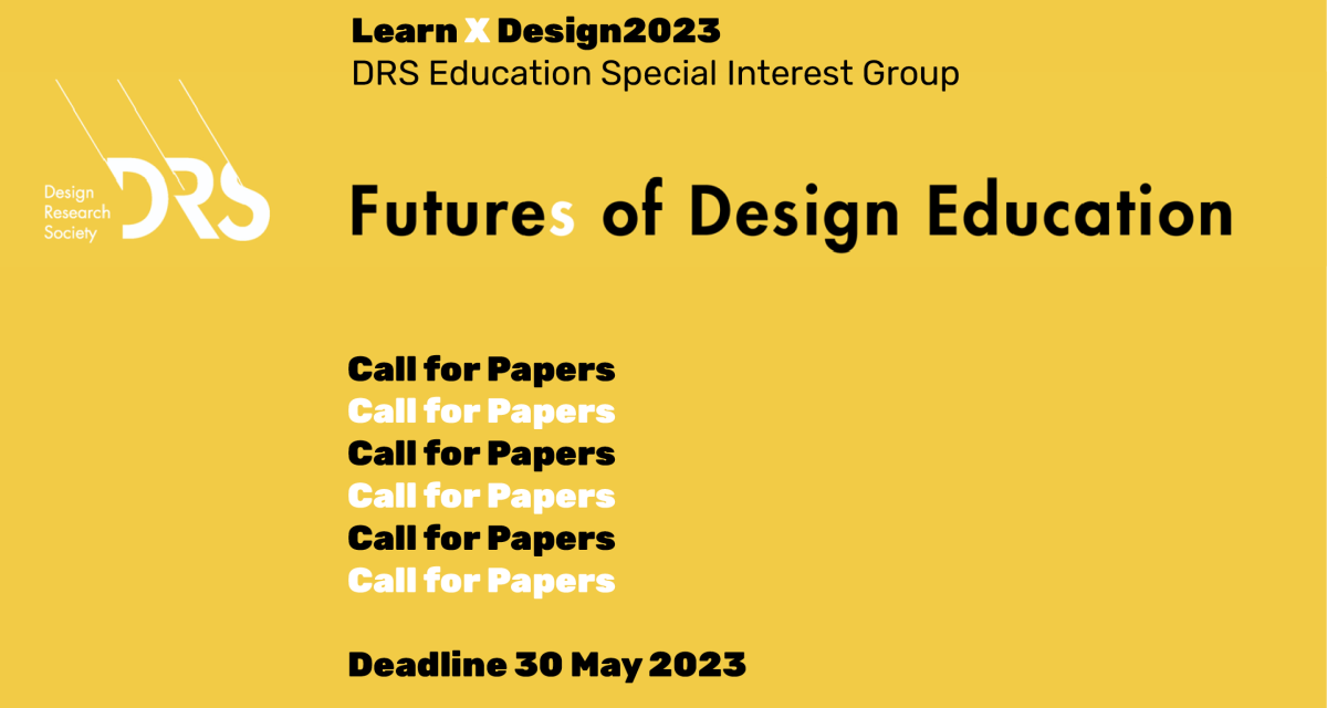 Learn X Design 2023 Call for Papers – Futures of Design Education